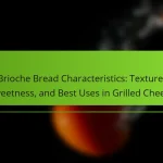 Brioche Bread Characteristics: Texture, Sweetness, and Best Uses in Grilled Cheese