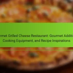 Gourmet Grilled Cheese Restaurant: Gourmet Additions, Cooking Equipment, and Recipe Inspirations
