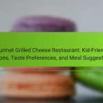 Gourmet Grilled Cheese Restaurant: Kid-Friendly Options, Taste Preferences, and Meal Suggestions