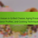 Parmesan in Grilled Cheese: Aging Process, Flavor Profiles, and Cooking Techniques