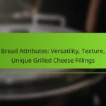 Pita Bread Attributes: Versatility, Texture, and Unique Grilled Cheese Fillings