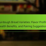 Sourdough Bread Varieties: Flavor Profiles, Health Benefits, and Pairing Suggestions