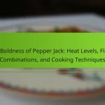 The Boldness of Pepper Jack: Heat Levels, Flavor Combinations, and Cooking Techniques