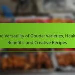The Versatility of Gouda: Varieties, Health Benefits, and Creative Recipes