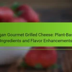 Vegan Gourmet Grilled Cheese: Plant-Based Ingredients and Flavor Enhancements